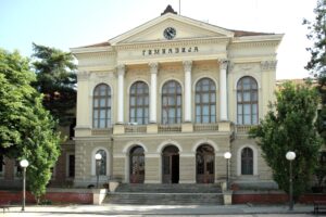 A kragujevaci gimnázium épülete ma (Fotó: Wikipedia)