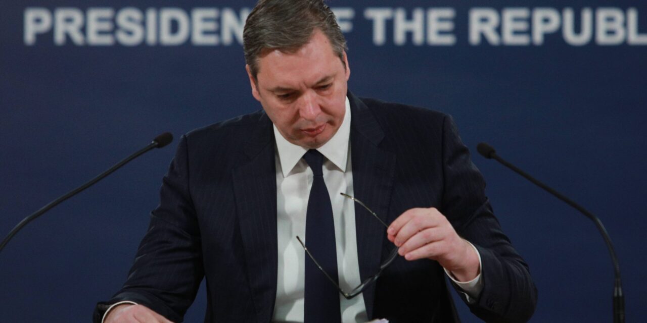 Vučić: Szerbia nagy bajban lesz, ha az EU betiltja az oroszoknak az energiahordozók exportját