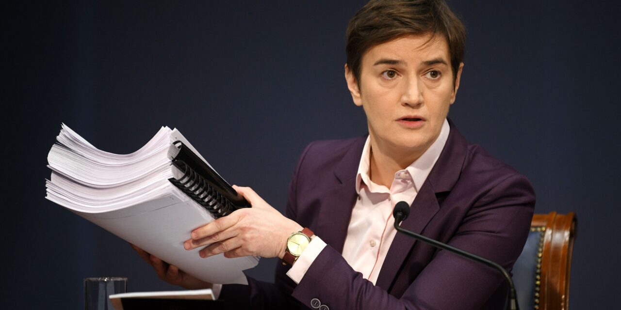 Ana Brnabić lesz az új kormányfőjelölt