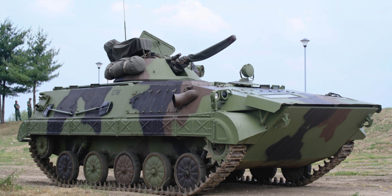 Szlovénia jugoszláv gyártmányú BVP M80A gyalogsági harcjárműveket küldött Ukrajnának