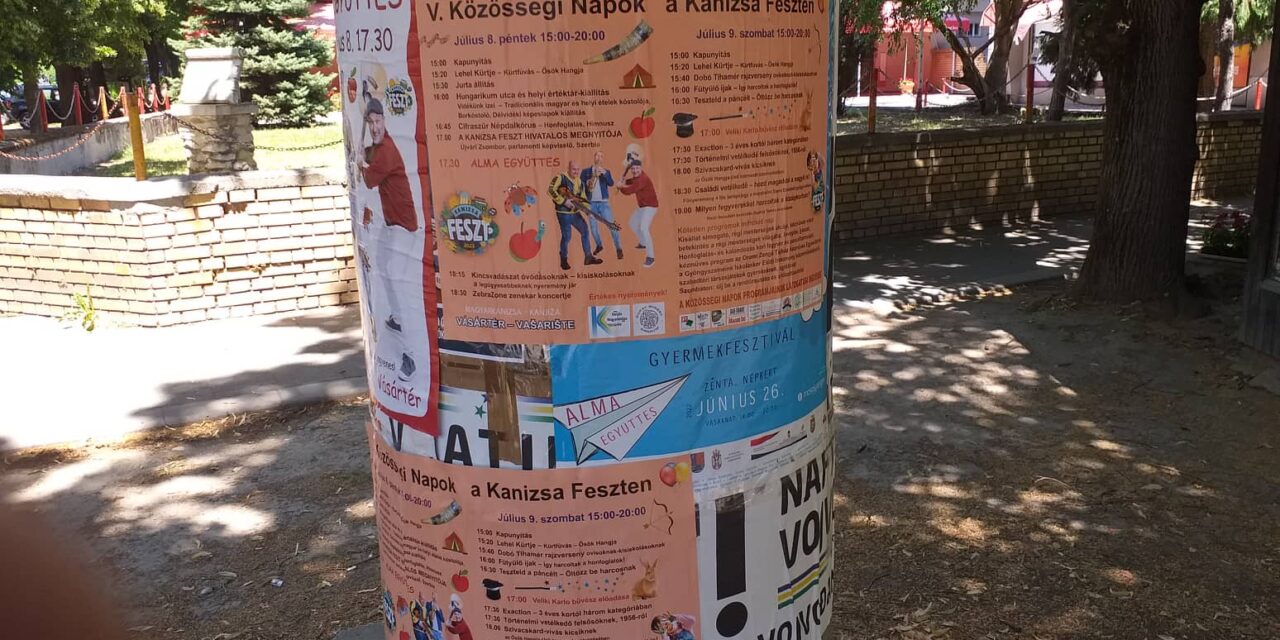 Szándékosan „tüntették el” a Mosolytenger Gyermekfesztivál plakátjait