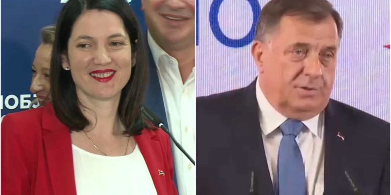 Milorad Dodik és ellenzéki kihívója, Jelena Trivić is választási győzelmet hirdetett