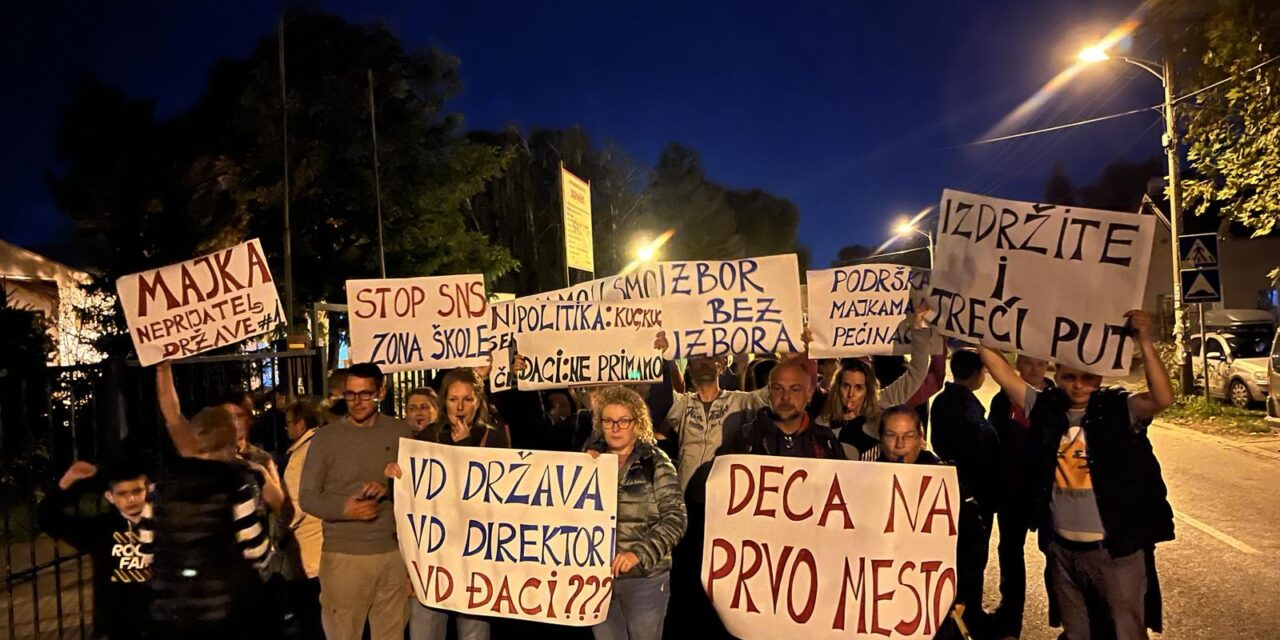 Szülők és tanárok tiltakoznak az újvidéki József Attila iskolánál