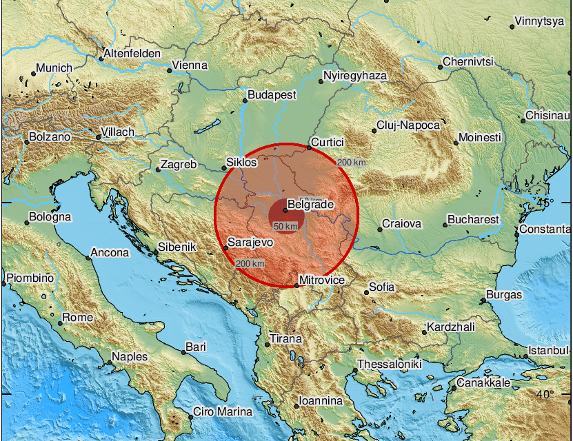 Földrengés rázta meg Kraljevót