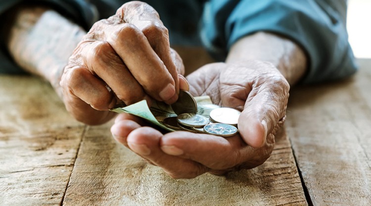 A nyugdíjasok java része az átlagnyugdíjnál kevesebb pénzt kap