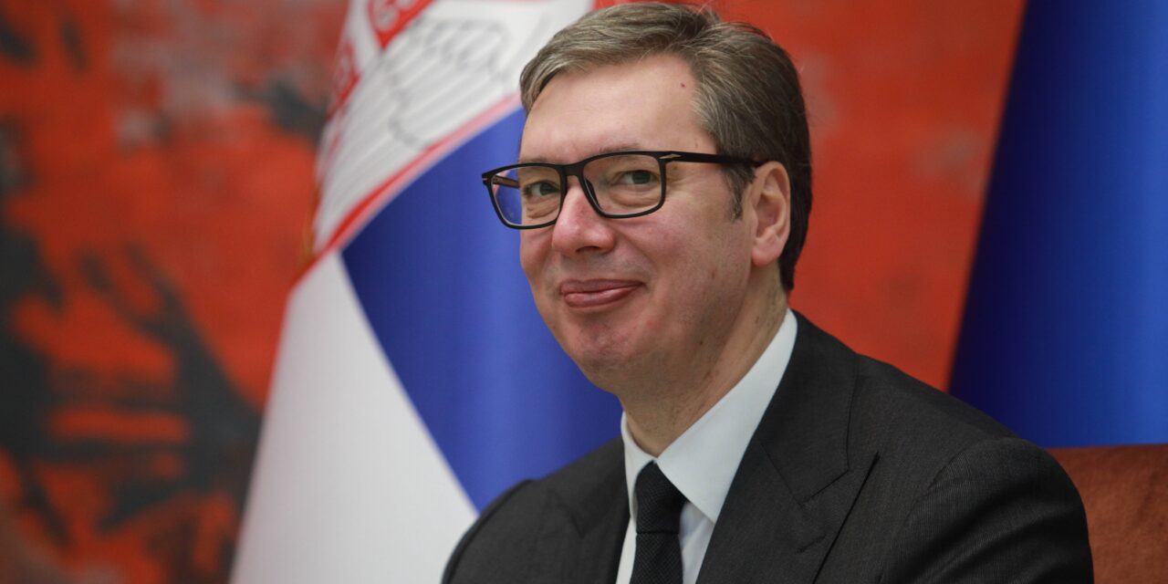 Vučić: Szerencsés utat Brüsszelbe, Albin!
