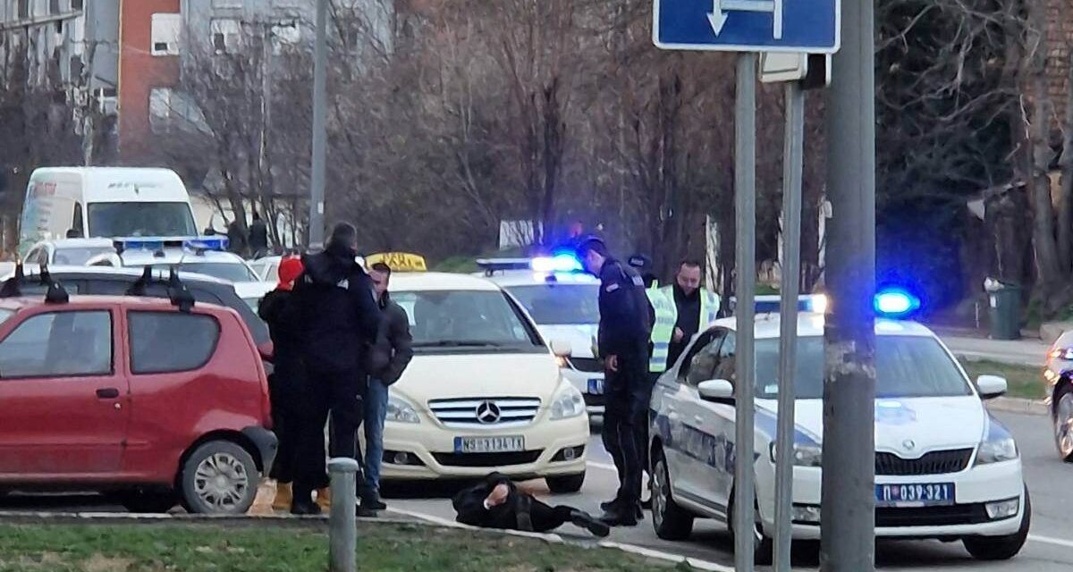 Taxiból rángatták ki a gyanúsítottat az Európa Sugárúton (Videóval)