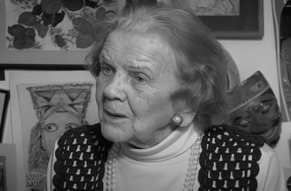 Életének 105. évében elhunyt Branka Veselinović színésznő