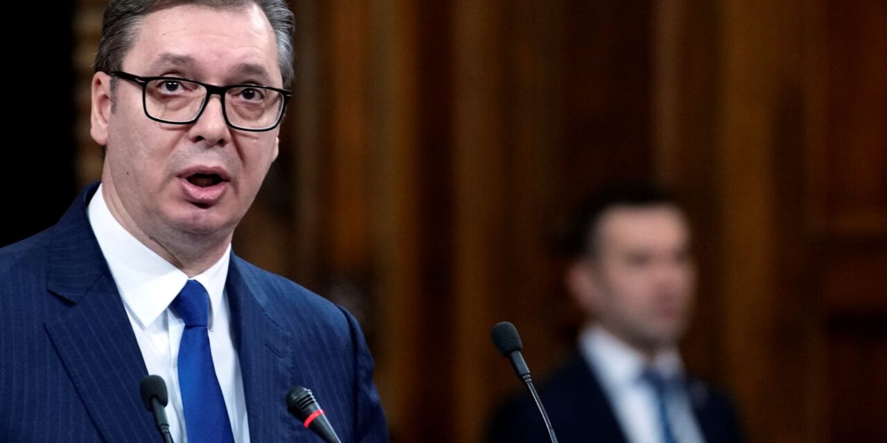 Vučić: Büszke voltam az ellenem bevezetett szankciókra!