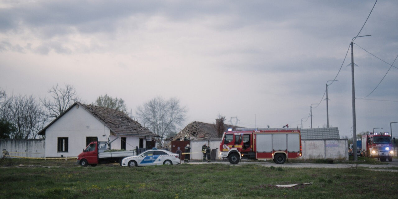 Felrobbant egy ház Szegeden, többen megsérültek