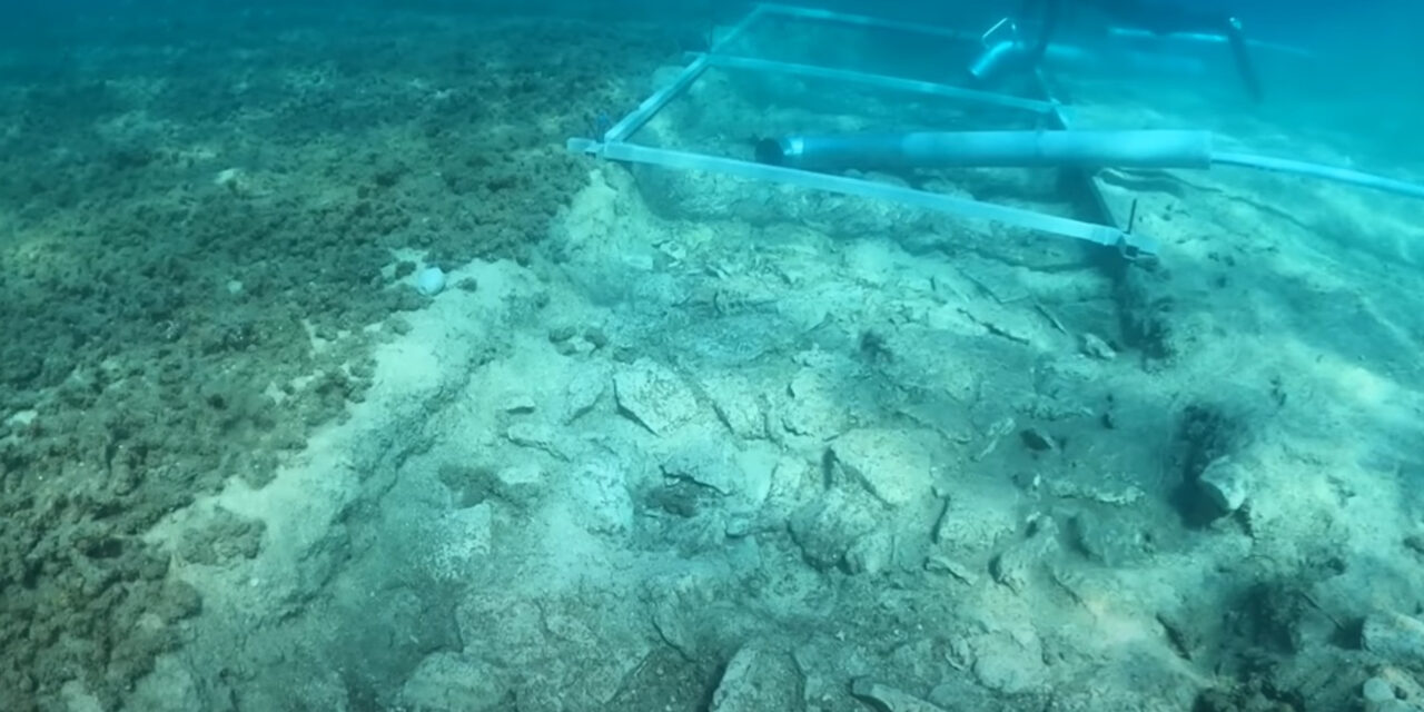 Hétezer éves út maradványait találták meg horvát régészek a tenger alatt